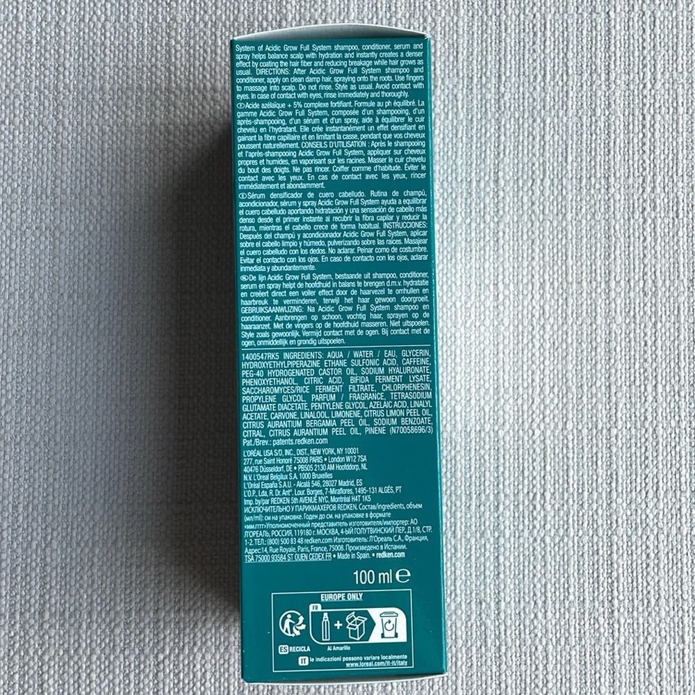 Redken Acidic Grow Full System Scalp & Hair Serum - Picture 5 of 8